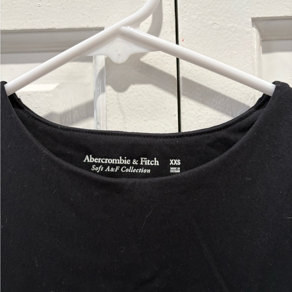Abercrombie & Fitch Black Cutout Bodysuit - Picture 2 of 4
